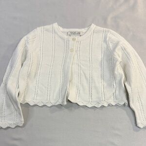 Rachel Zoe - 2T - Ivory Knit Sweater Cardigan